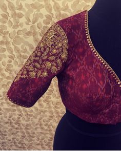 9 Yards Saree, Cotton Saree Blouse Designs, Saree Blouse Neck Designs, Blouse Casual Fashion