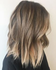 Balayage Hair Dark Blonde, Blonde Lob Hair, Balayage Lob, Balayage Hair Color Ideas, Blonde Lob, Balayage Hair Color, Blond Balayage, Balayage Hair Dark