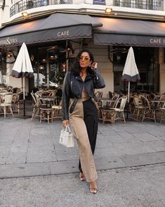 Yasmine Chanel, Makeup Outfit, Outfit Shopping, Fashionista Art, Mode Casual, Looks Street Style, Smile More, Art Instagram, Leather Biker Jacket