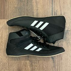 Adidas Havoc Wrestling Shoes ‘Black’ (Size Us Mens 13.5). Condition Is New Without Box. Come As Seen In Pictures. Any Questions Send A Message Wrestling Shoes, Shoes Adidas, Adidas Black, Black Adidas, Shoes Black, Adidas Shoes, Adidas Men, Size 13, Black Shoes