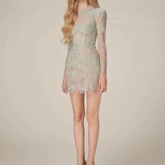 Experience luxury and elegance with the Green Lace Bodycon Long-Sleeve Party Dress from Guocali . This women’s dress is designed to highlight your curves with a slim fit. The delicate lace and floral pattern add a touch of sophistication. The dress features a round neck and long sleeves, enhancing its stylish appeal. Crafted from Polyester and Lace, it provides comfort and a flattering look. Ideal for evening events, this party dress makes you feel confident and beautiful. The bodycon style offers a slight stretch, ensuring a perfect fit. The vintage-inspired design and A-line silhouette add a unique touch. This fashion dress is versatile and perfect for any season. Add this elegant dress to your women clothing collection. Embrace style and confidence with the Green Lace Bodycon Long-Sleev Elegant Long Sleeve Dress For Spring Party, Fitted Long Sleeve Bodycon Dress For Wedding, Glamorous Green Bodycon Mini Dress, Fitted Long Sleeve Sheath Dress For Party, Fitted Sheath Long Sleeve Party Dress, Fitted Sheath Long Sleeve Dress For Party, Glamorous Mini Dress For Wedding Guest, Long Sleeve Bodycon Lace Dress For Party, Bodycon Long Sleeve Lace Dress For Party