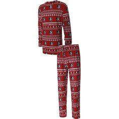 When you're getting ready to watch the Florida State Seminoles play from the comfort of your couch, get cozy in this Concepts Sport Ugly Sweater Knit long sleeve top and pant set. The festive graphics and comfortable design will make this set a must-have for cold monthsperfect for sipping on hot cocoa or cheering on the Florida State Seminoles.When you're getting ready to watch the Florida State Seminoles play from the comfort of your couch, get cozy in this Concepts Sport Ugly Sweater Knit long Florida State Seminoles, Top And Pants Set, Knit Long Sleeve, Long Sleeve Knit Tops, Florida State, Pant Set, Sweater Knit, Getting Cozy, Ugly Sweater