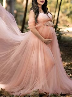 Momyknows Grenadine Tulle Lace Off Shoulder Baby Shower Photoshoot Pregnant Maternity Maxi Dress Pregnancy Photoshoot Dress, Baby Shower Photoshoot, Shower Photoshoot, Baby Shower Gown, Maternity Sundress, Maternity Nursing Dress, Maternity Gown, Maternity Midi Dress