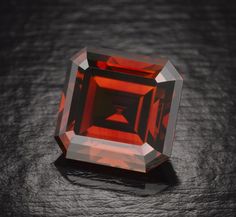 The Kazanjian Red Diamond, one of only three red diamonds over five carats, is on display at the American Museum of Natural History.