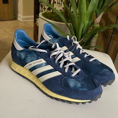 Adidas Trx Vintage Men’s Shoes Throw It Back To Early Adidas Running Style With The Trx Vintage Shoes.The Textile Upper With Suede Overlays Being Quintessential Heritage Adidas Vibes. Adidas Trx Vintage, Adidas Ultra Boost Men, Adidas Sambarose, Mens Grey Shoes, Throw It Back, Adidas Swift Run, Adidas Grand Court, Running Style, Navy Sneakers