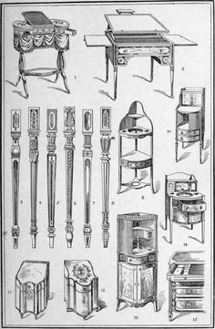 antique furniture from the 19th century