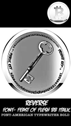 an image of a key with the words reverse on it and another type of text below