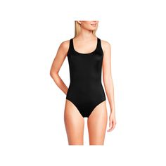 Hit the pool or the beach in style with this women's Lands' End chlorine resistant scoop neck sporty one piece swimsuit.Click on this WOMEN'S GUIDE to find the perfect fit and more! Hit the pool or the beach in style with this women's Lands' End chlorine resistant scoop neck sporty one piece swimsuit. Click on this WOMEN'S GUIDE to find the perfect fit and more! FEATURES Scoopneck Sleeveless X-back High-leg Soft cups Fully lined No closure - pull-on stylingFIT & SIZING Fitted through the hip and thighFABRIC & CARE Nylon, spandex-Xtra Life Lycra Lining: polyester, spandex Machine wash Imported Size: 14. Color: Black. Gender: female. Age Group: adult. Pattern: Solid. Fitted Scoop Neck Swimwear For Swimming, Summer Sports Scoop Neck Bodysuit, Summer Sports Bodysuit With Scoop Neck, Stretch Scoop Neck Athleisure Swimwear, Athleisure Stretch Swimwear With Scoop Neck, Sporty Scoop Neck Swimwear Bodysuit, Athleisure Stretch Scoop Neck Swimwear, Sporty Scoop Neck Bodysuit For Swimming, Solid Scoop Back Swimwear