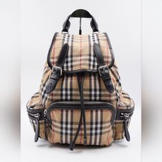 Reposhing This Item I Purchased. Loved It, But Ready To Rotate For Something New. Questions? Leave A Comment Below! Burberry Vintage, Rucksack Backpack, Black Backpack, Burberry Bag, Something New, Black Color, Burberry, Bag Lady, Backpacks