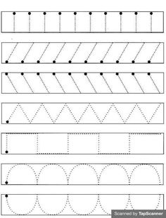 printable worksheet for writing the letter c with dotted lines and dots on it