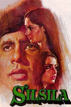 the poster for silsila