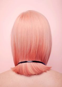 Agnes Lloyd-Platt teams #candycoloured #hair with Ally Capellino accessories SS15 Coral Pink Hair, Cheveux Oranges, Ally Capellino, Peach Hair, Danganronpa 1, Pastel Hair, Rainbow Hair, Hair Envy, Dream Hair