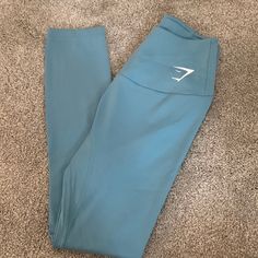 Light Blue Gym Shark Leggings. Never Worn. Gym Shark Leggings, Fitness Outfits, Gym Shark, Gymshark Leggings, Teen Fashion Outfits, Fancy Dresses, Christmas List, Teen Fashion, Colorful Leggings