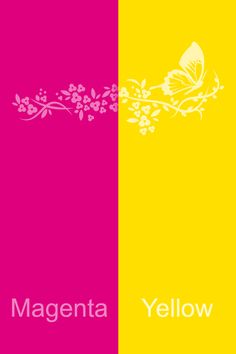 yellow and magenta are two different colors