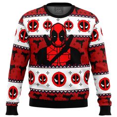 The name may suggest that will be a gift you’d rather spend this season away from your loved ones, but you can’t deny that the Christmas Sweater is the ideal Christmas. It’s the perfect gifts. It’s no surprise that you wants to keep it all to himself! One thing you are willing to share though [...] Deadpool Gifts, Deadpool Logo, Red Guy, Funny Christmas Sweaters, Christmas Sweater Men, Before Midnight, Sweater Gift, Sweater Design, Christmas Women