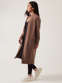 Spirit Refined Wool Cashmere Wrap | Athleta Work And Travel, Cashmere Wrap, New And Improved, Girls Shopping, Duster Coat, Normcore, Cashmere, Style Inspiration, Yarn