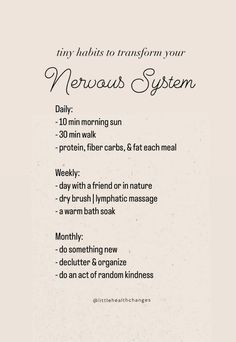 Helping your nervous system and keeping it calm are essential to healing imbalances within our body. When our nervous system feels calm we can shift into a state of relaxation, allowing our hormones to function more harmoniously.  Adding things like:   ▫️Ashwagandha- helps reduce anxiety and stress.   ▫️B Complex- supports adrenal glands and nervous system which help decrease anxiety levels.  ▫️Zinc-  stimulates relaxation, critical for cell growth, a key roll in GI tract, and central nervous system.   ▫️Magnesium- improves mood, supports sleep, lowers anxiety, regulates blood pressure, improves headaches, and makes your brain smarter.   ▫️Omega 3s- or healthy fats: are essential to build nerve tissue— including brain, nervous, and hormones.   will help get the right nutrients and environm How To Heal Nervous System, Calming Nervous System, Healing Nervous System, How To Heal Your Nervous System, How To Calm Your Nervous System, Regulate Nervous System, Support Nervous System, Gi Tract, Cell Growth