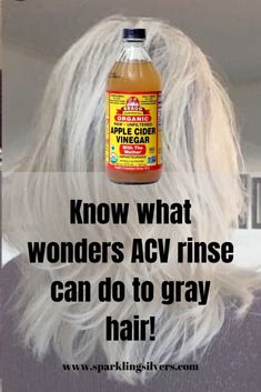 Gray Ponytail Hairstyles, How To Tame Wiry Gray Hair, Shiny Gray Hair, Reverse Gray Hair Naturally, Gray Hair Frizz Control, Color Rinse On Gray Hair, Silver Curly Hair Natural Curls, How To Get Silver Hair At Home, Graying Hair Highlights Aging Gracefully