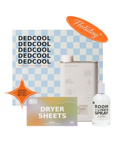 DedCool Holiday Laundry Day Set Detergent Laundry, Massage Candle, Natural Detergent, Bath And Body Shop, Large Gift Boxes, Night Moisturizer, Laundry Day, Oil Shop, Fragrance Set