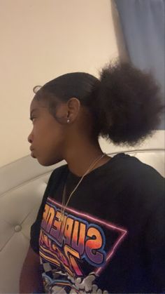 Mid Slick Back Ponytail Natural Hair, Low Pony Hairstyles Natural Hair, Slick Back Puff Natural Hair 4c, Natural Hair Low Ponytail, Afro Puff Styles, Low Natural Ponytail, Thick 4c Natural Hairstyles, 4c Slick Hairstyles, Blow Dryed Natural Hair Styles