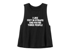 Pilates Shirt | Pilates Tank | Pilates Crop Top | Pilates Instructor | I Like Feet in Straps and Maybe Three People Gym Tanks Women, Barre Shirts, Pilates Shirt, Boxing Clothes, Tank Top Gym, Shirt Decals, Gym Crop Top, Yoga Crop Tops, Outfit Gym