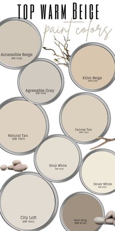 15 Sherwin Williams Charming Warm Neutral Paint Colors Warm Neutral Paint Colors, Neutral Paint Colors, Neutral Paint, Painting Tips, Sherwin Williams, Neutral Tones, Paint Colors, Color, Paint Colours