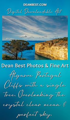 an advertisement for the dean best photos and fine art