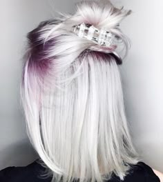 Unicorn Hair Color, Maroon Hair, Cool Short Hairstyles, Silver Hair Color, Unicorn Hair, Short Hair Color, Platinum Blonde Hair, Pastel Hair, Color Inspo