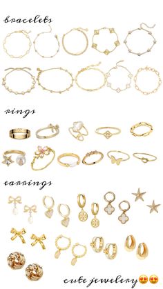 why are some of these soo expensive 😖😖 Accessories Guide, Bold Jewelry, Jewelry Fashion Trends, Classy Jewelry