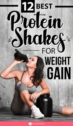 Protein Shakes For Women, Smoothies Easy, Weight Gain Plan, Bodybuilding Women Diet, Best Protein Shakes