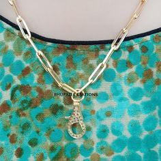 "14k yellow gold vermeil 14x6mm link Necklace, Pave diamond Clasp Lock Link Chain Necklace, Monogram Necklace, 925 Silver Paper Clip Chain Chain link size 14x6mm Chain Clasp Lock Size 20x10mm So here we are present our handmade designer lock for those who wear a necklace. It is very easy to use It looks simply adorable even it's too shiny..this lock suitable for all your necklace. The lock design is attractive as it looks.. We give you higher quality at the best price... chain information:- ---- Gold Diamond Chain Link Jewelry, Gold Oval Link Charm Necklace With Lobster Clasp, Gold Chain Link Necklace With Diamonds, Anniversary Oval Link Chain Necklace With Lobster Clasp, Gold Diamond Necklace With Lobster Clasp, Gold Diamond Chain Necklace As Gift, Gold Chain Charm Necklace For Anniversary, Gold Diamond Charm Necklace With Adjustable Chain, Gold Paperclip Chain Necklace For Anniversary