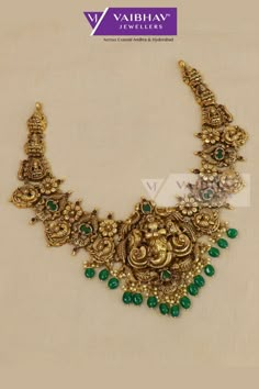 Bridal gold necklace designs in Vaibhav Jewellers. Unique and modern styles of gold necklaces are seen online for a very good price at vaibhav jewellers. We design and deliver you the classic collection of gold necklaces from our jewellery site to your home. Grand necklace designs in gold with deep nakshi work. #gold #vaibhavjewellers #onlinejewelleryshopping #jewelleryonline #weddingjewellery #womenjewelry #ladiesjewellery #girlsjewellery #traditionaljewellery #instafashion #love #livejewellery #bestjewellery #womencollection #latestjewellery #stylishjewellery #womenstyles #weddingoutfits #weddingshopping #bridaljewellery #freeshippingindia #indianjewellery #antiquejewellery #jewelleryshops #templenecklaces #bridalnecklaces #goldnecklaces #necklaces #womennecklaces #peacocknecklaces Mangteeka Designs Gold, Nakshi Jewellery Antiques, Jewelry Patterns Gold, Nakshi Necklace Designs, Latest Necklace Designs Gold, Modern Gold Necklace Designs, Unique Gold Necklace Designs, Gold Necklace Set Bridal, Bridal Gold Necklace