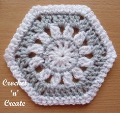 a crocheted dishcloth is shown with the words, crochet in create