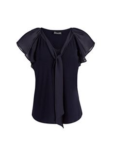 NY&C: Whitney High-Waisted Pull-On Capri Pant - Stripe Front Tie Top, Petite Fashion, Flutter Sleeves, Bow Detail, V Neck Tops, Style Me Pretty, Flutter Sleeve, Style Me, Capri