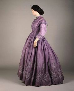 Muslin Dress, Victorian Clothing