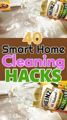 40 smart home cleaning hacks