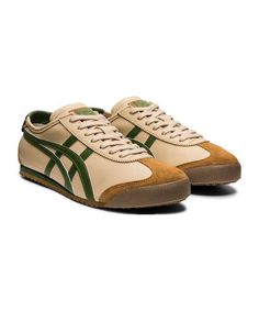 Onitsuka Tiger MEXICO 66 1183C102 BEIGE/GRASS GREEN Men's Women's shoes sneaker Description Iconic shoes in fine leather with a stylish silhouette. The design incorporates elements from the 1960s archives while reinterpreting them for today's fashion. -Leather upper -OrthoLite insole for superior cushioning All my products are 100% Authentic.Please feel free to contact us if you have any question. Shipping We ship using FedEx, DHL and Japan Post. International Buyers - Please Note Import duties, taxes and charges are not included in the item price or shipping charges.These charges are the buyer’s responsibility.Please check with your country’s customs office to determine what these additional costs will be prior to bidding/buying. These charges are normally collected by the delivering frei Classic Green Custom Sneakers With Gum Sole, Khaki Leather Sneakers With Cushioned Footbed, Green Custom Sneakers With Rubber Sole For Outdoor, Green Custom Sneakers For Outdoor With Rubber Sole, Classic Green Sneakers For Outdoor, Classic Green Outdoor Sneakers, Green Sneakers With Leather Sole And Round Toe, Green Sneakers With Leather Sole For Streetwear, Green Leather Sole Sneakers For Streetwear