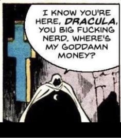 Moon Knight Comics, Marvel Moon Knight, Dc Memes, Marvel Jokes, Avengers Funny, Moon Knight, Comic Panels, Marvel Funny, Marvel Memes