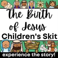 The Christmas Story For Kids, Christmas Programs For Kids Church, Christmas Plays For Small Churches, Church Christmas Program Ideas, Baby Jesus Crafts For Kids, Children Christmas Crafts, Christmas Plays For Kids, Play Scripts For Kids, Kids Church Christmas