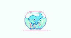 an elephant in a vase pixel art