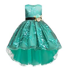 110cm 3t 120cm 4t 130cm 5t 140cm 6/7 Years Old 150cm 7/8 Years Old 160cm 8/9 Years Old If You Want To Look Puffy, You May Need To Consider Purchasing A Puffy Underskirt. Green Princess Dress For Summer Dress-up, Spring Green Princess Dress For Pageant, Green Princess Dress For Spring Pageant, Cute Green Princess Dress For Party, Green Summer Pageant Dress, Green Summer Dress For Pageants, Spring Birthday Green Dress, Dress Birthday Party, Dress Birthday