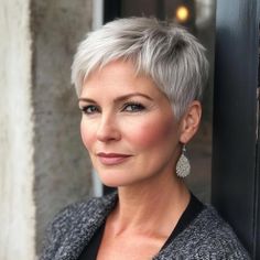 Gray Hairstyles For Women, Gray Hairstyles, Short Haircut Styles, Beautiful Gray Hair, Long Gray Hair, Hairstyles For Women Over 50, Haircut Styles, Pixie Hair, Eddie Bauer Women