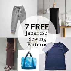 7 free japanese sewing patterns to sew for the beginner in your crafter's life