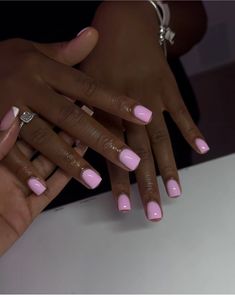 Plain Acrylic Nails, Plain Nails, Colored Acrylic Nails, French Tip Acrylic Nails, French Acrylic Nails