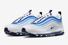 Nike Air Max 97 ‘Blueberry’ Nike Air Max 97 Blue, Nike 97, 97 Shoes, Blue Air Max, Adidas Continental 80, University Blue, Nike Air Max 97, Timeless Handbag, Air Max 1