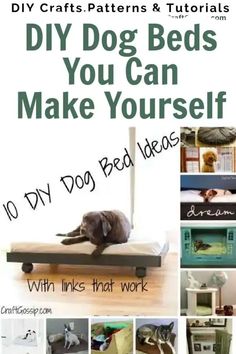 diy dog beds you can make yourself