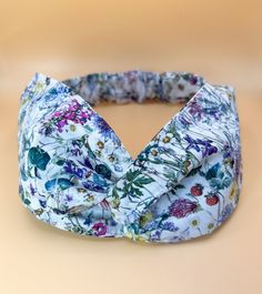 Liberty print headband, Floral print  100% cotton, elastic Pefect as a gift option! Adult sizes Liberty Print Headband, White Hair Accessories For Beach In Spring, White Elastic Headband For Summer, Summer Cotton Patterned Bandana, Spring Bandana Headband, One Size Fits Most, Spring Bandana Headband, Cotton Bandana Headband For Spring, White Bandana Headband For The Beach, White Headband Bandana For Beach