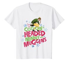 a white t - shirt with the words cotton headed minion mugins on it