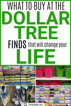 what to buy at the dollar tree finds that will change your life and save money