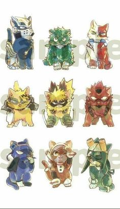 some very cute looking pokemon pins